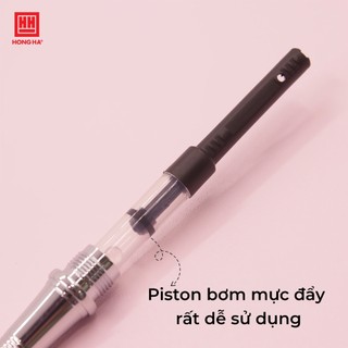 Bút máy nét hoa Hồng Hà, Bút mực nét thanh nét đậm luyện chữ đẹp Tiny - 2276