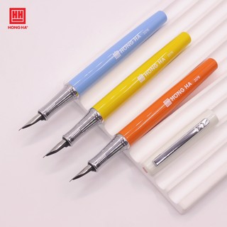Bút máy nét hoa Hồng Hà, Bút mực nét thanh nét đậm luyện chữ đẹp Tiny - 2276