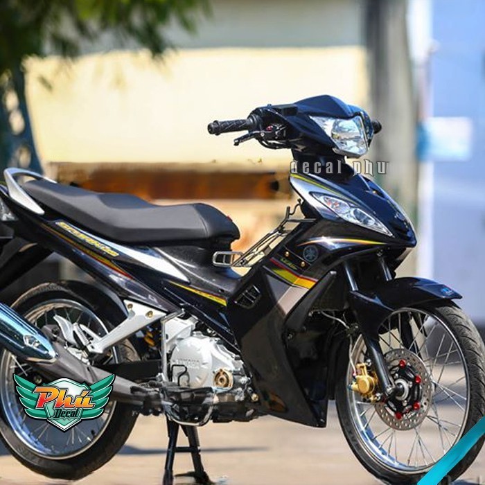 Tem rời EX 135 2006-2010 Spark đen vàng xám