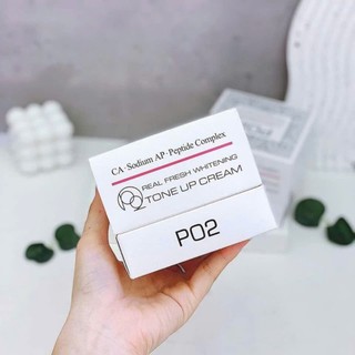 Kem Kích Trắng Váng Sữa Oroche Po2 Tone Up Cream mẫu mới