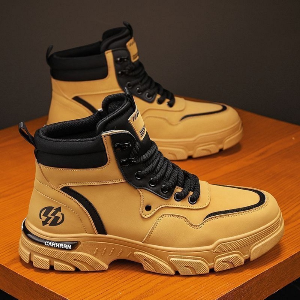 Giày nam - Giày sneaker cao cổ da PU trẻ trung, cá tính CA29 Shoes