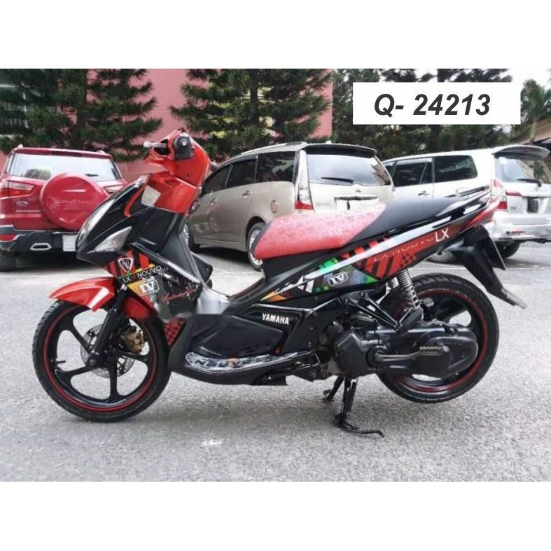 Tem rời Novo Lx đen đỏ (Q)