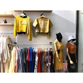 Thanh chữ U gắn tường  treo quần áo