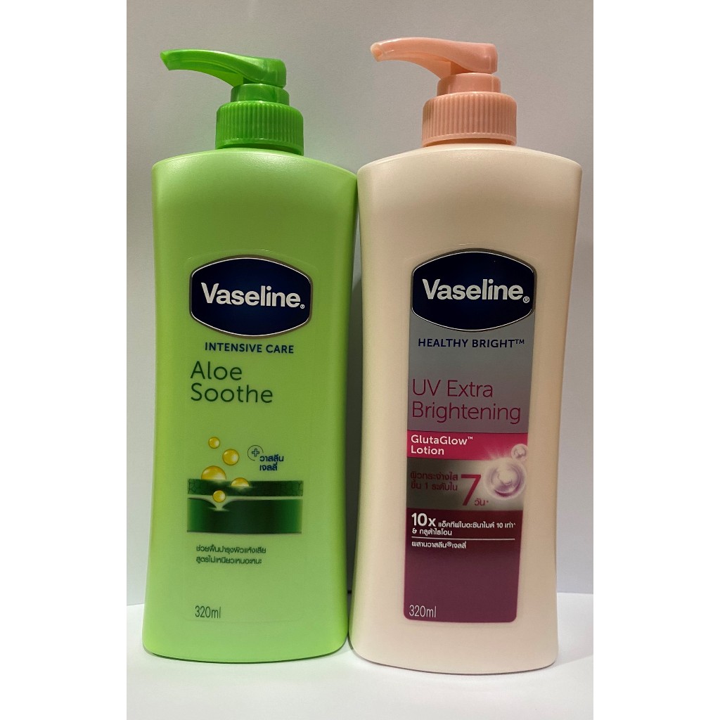 (Chai vòi) Dưỡng thể Vaseline 300ml Thailan