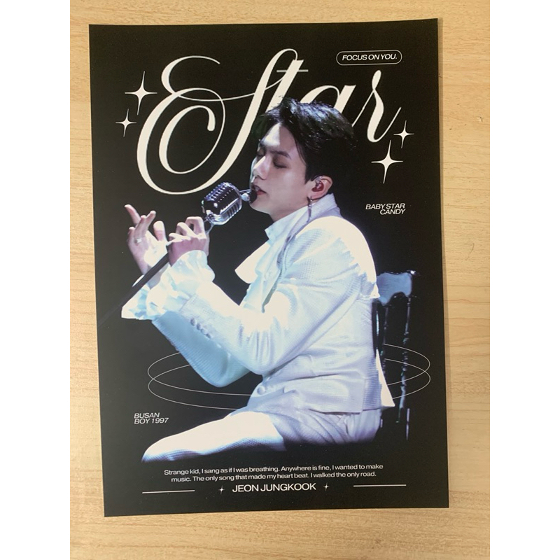 poster A4 BTS (JUNGKOOK, V)