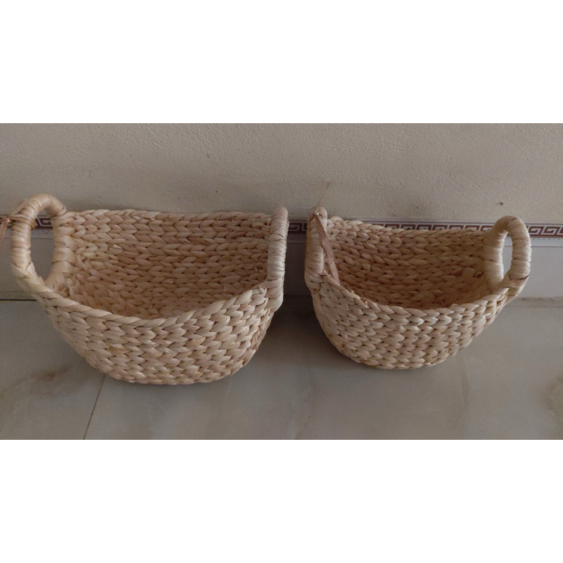 Set 2c Giỏ lục bình mini