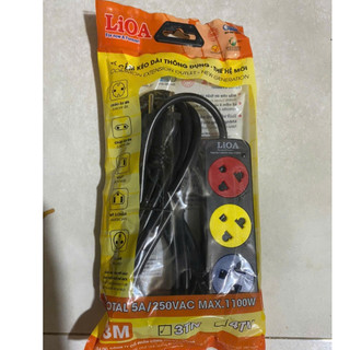 Ổ CẮM LIOA DÙNG ĐƯỢC PHÍCH CẮM 2 CHẤU 3 CHẤU