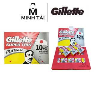 Lưỡi lam Gillette Super Thin Platinum - Vỉ 110 Cái