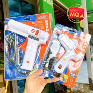 [Xưởng MQ]_Súng Bắn Keo Nến Silicon Trắng To Và Nhỏ Loại Xịn, Máy Bắn Keo "Điều Chỉnh Nhiệt Độ" Dùng Bắn Keo Nến Bền Bỉ