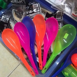 Muỗng Múc Cơm, Vá Múc Cơm, Canh Nhựa Dẻo Màu, Không Dính - Mta_mart
