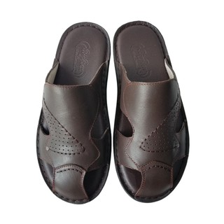 Dép Nam Bít Đầu Da Bò BIGBEN Cao Cấp DN263