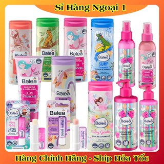 Bộ Dầu gội xả, sữa tắm gội, xịt dưỡng tóc Balea 2in1 Ocean Princess cho bé gái- Nội địa Đức Đủ Bill