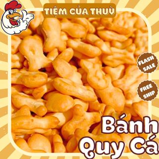 500G Bánh Quy Cá Mặn Sài Gòn Thơm Ngon, Bánh Quy Cá Bơ Sữa Sài Gòn Thơm Ngon, Tiệm Ăn Vặt Thuỳ Bùi