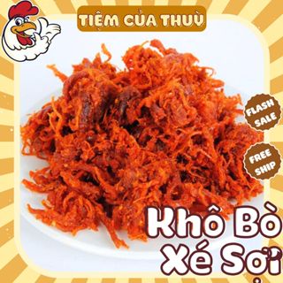 500G Khô Bò Xé Sợi , Bò Khô Sợi Cay Siêu Ngon, Thịt Bò Xé Sợi Cay Loại 1 Thơm Ngon