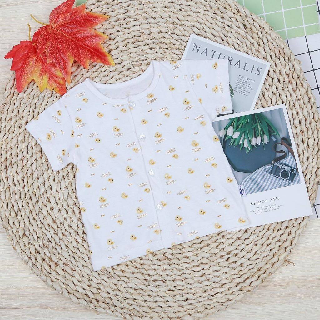 Áo cộc sơ sinh lẻ size Kiza ( Hàng hiệu thanh lý)