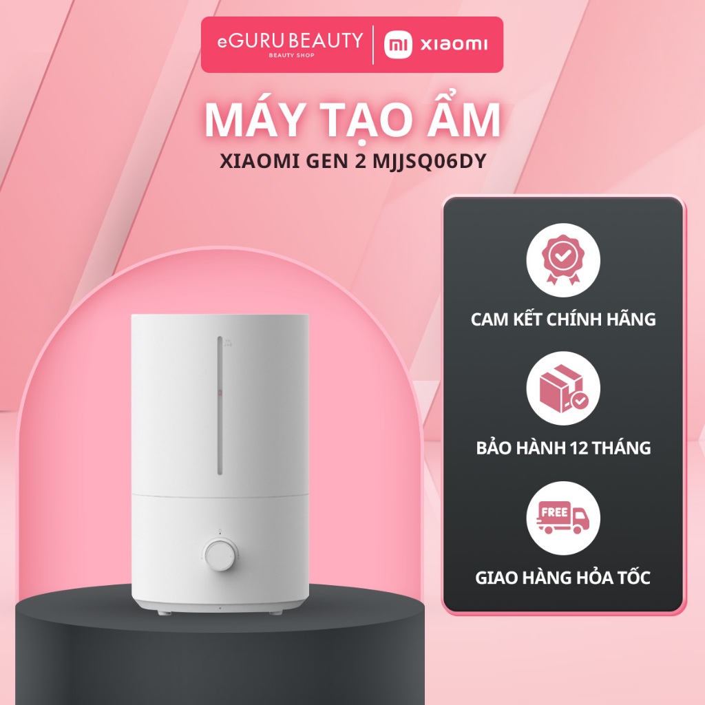 Máy phun sương tạo ẩm Xiaomi Mijia Gen 2 MJJSQ06DY dung tích 4L hỗ trợ ion bảo vệ sức khỏe gia đình