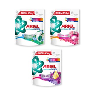 Nước Giặt ARIEL Chuyên Gia Cửa Trên Ngăn Lem Màu Hương Downy Nắng Sớm/ Nước Hoa Túi 3.65KG