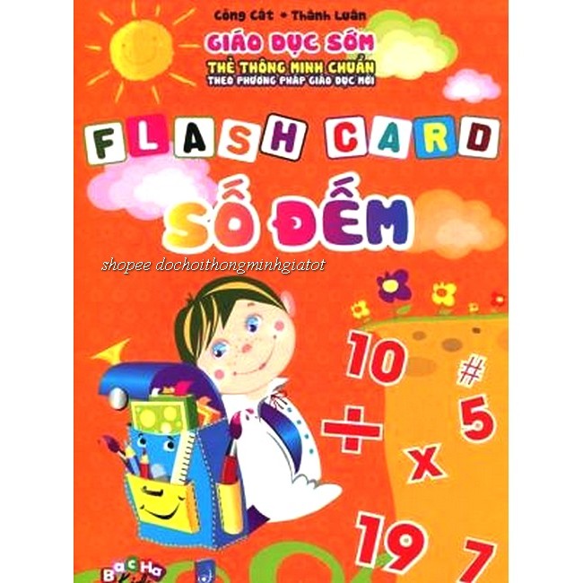 thanh lý 63k-còn 32k - Flash Card Số Đếm