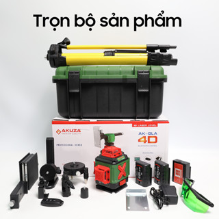 Máy cân bằng LASER 16 tia xanh AKUZA GLA 4D tia xanh treo tường