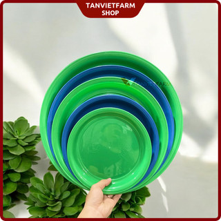  Khay  mâm  đế hứng phân cho lồng chim loại tròn bằng nhựa đủ size 25 30 35 40 45 