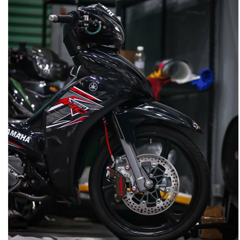 Tem rời Jupiter rc đen , mẫu tem xám đỏ chế si  đơn giản bắt mắt , tem 3 lớp bền màu