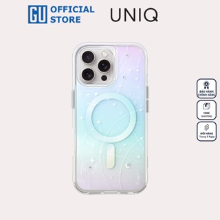 Ốp Lưng UNIQ COEHL CELEST Cho iPhone 16 Pro/ 16 Pro Max Kèm Phụ Kiện Gắn Dây Đeo Và Miếng Lau Màn Hình Có Sạc Không Dây