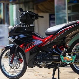 Tem rời EX 135 MX King đen đỏ