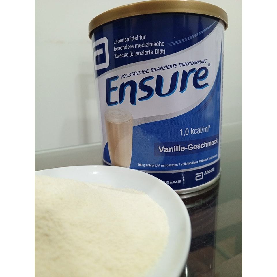 Sữa Bột Ensure Vanille Geschmack, 400g ( Ensure Đức 400g )