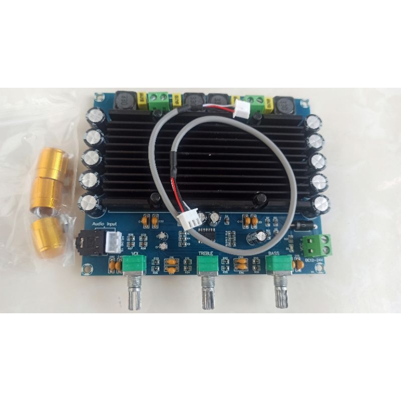 Bảng mạch khuếch đại âm thanh kỹ thuật số classd 2 kênh stereo tpa3116 _ xh-m549(150w x 2)