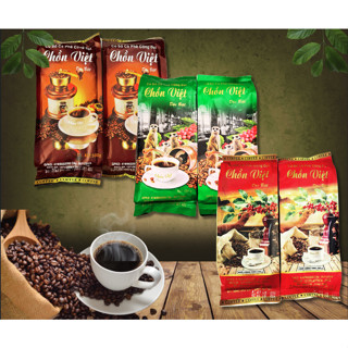 Cafe Chồn Việt màu Xanh gói 500g Hàng Đầu Buôn Mê Thuột