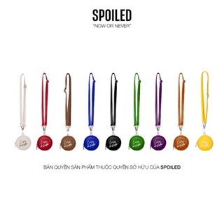  Túi ví tròn đeo chéo SPOILED Da cao cấp   4 màu 