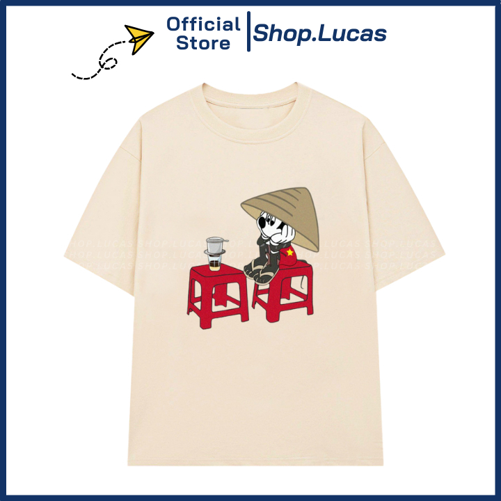 Áo Thun In Hình Chuột Mickey Phiên Bản Việt Nam Shop.Lucas
