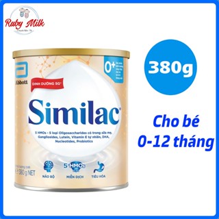   Date 12 2027  Sữa Similac Số 0+ Lon 380g  0-12 tháng  