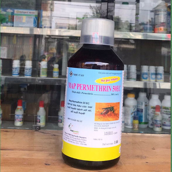 Thuốc diệt muỗi Map Permethrin 50EC 1 lít