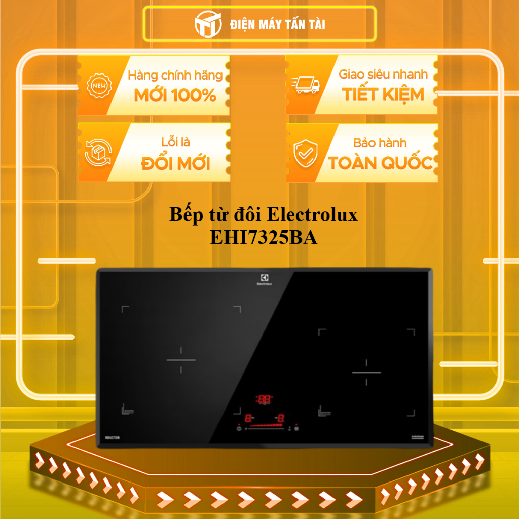 EHI7325BA - Bếp từ đôi lắp âm Electrolux EHI7325BA - Bếp âm cần lắp CB - GIAO TOÀN QUỐC