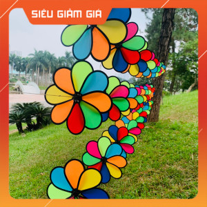  Dây chong chóng hoa vải 8 cánh đường kính 30 cm siêu to 