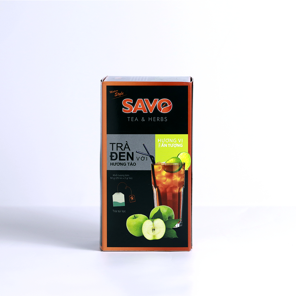 Trà Táo Túi Lọc SAVO (Hộp 25 túi)