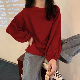 ÁO THUN TAY DÀI BO TAY PHONG CÁCH UZZANG DỄ THƯƠNG FREESIZE 68KG