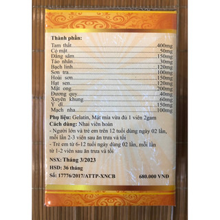 Bổ Tỳ Taca Phạm Gia kiện tỳ, ích khí sinh huyết, giúp ăn ngon, hấp thụ dưỡng chất tốt, tăng cân cho người gầy