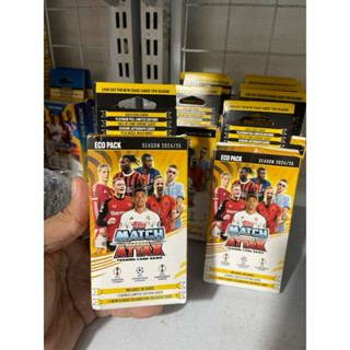 [ 1x Eco pack ] Match Attax Champions League Mùa 2024/25 24/25( 36 Thẻ )