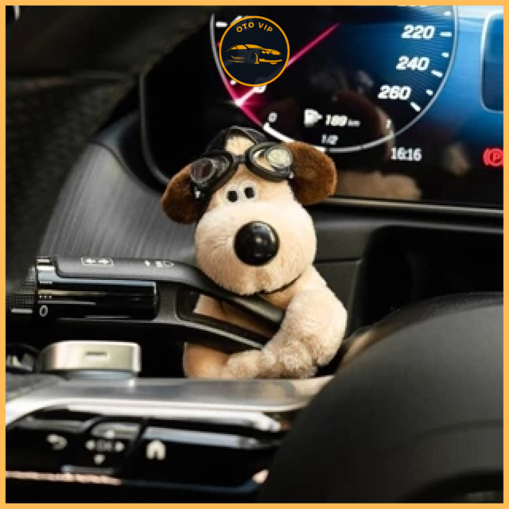 Thú bông trang trí cần gạt nước, đặt tablo trang trí xe hơi siêu đáng yêu. Phụ kiện đồ chơi xe hơi