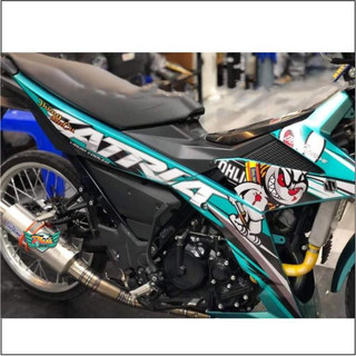 Tem Satria xanh đen thỏ (T)