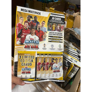 [ Mega Multi Pack ] Match Attax Mega Multi Pack Champione League Mùa 2024/25 24/25 ( 48 Thẻ )