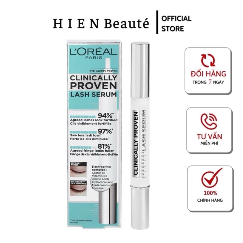 Serum Dưỡng Mi L'Oreal Clinically Proven Lash
