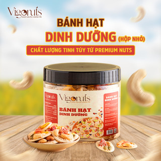  Bánh đồng tiền hạt dinh dưỡng Vigonuts snack healthy cho người ăn vặt ăn kiêng rất tốt cho sức khoẻ 