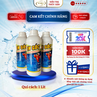 EM GỐC DẠNG NƯỚC 1 L - MEN VI SINH XỬ LÝ MÔI TRƯỜNG, HẤP THU KHÍ ĐỘC, XỬ LÝ NHỚT BẠT AO NUÔI