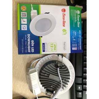  Đèn LED Âm trần lỗ khoét 110 12W - Rạng Đông 