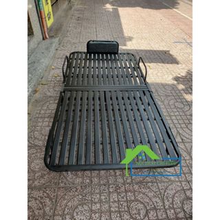 Giường sắt xếp di động 1m2