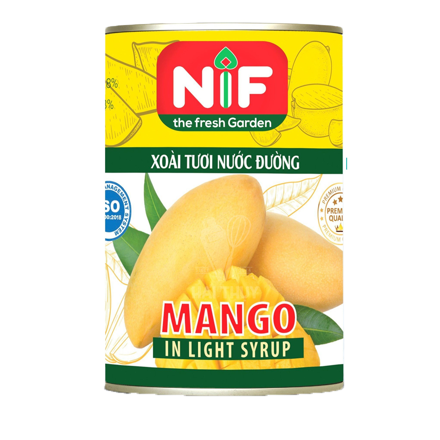 Xoài Ngâm Đường NIF (Lon 560 gam)