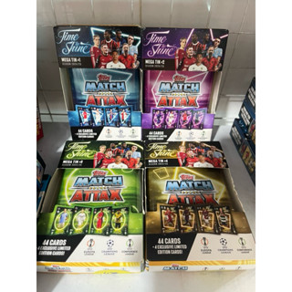 [ Mega Tin ] Hộp Thẻ Lớn Match Attax Champions League Mùa 2024/25 24/25 ( 48 Thẻ )